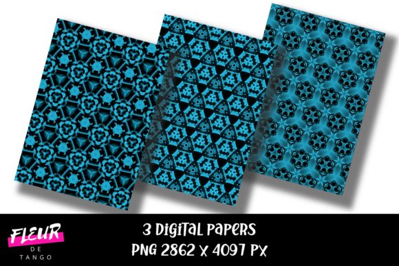 Exploring the Versatility of Geometric Digital Papers V.19
