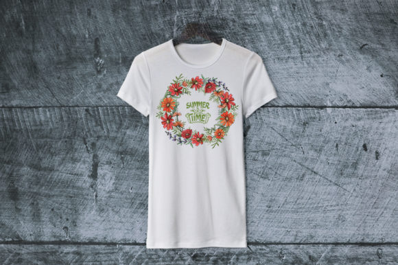 Floral Wreath with Gaillardia: A Versatile Design for Creative Projects