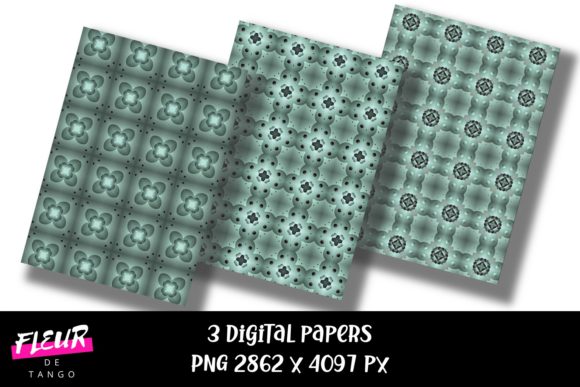 Geometric Digital Papers V.47: A Versatile Resource for Creative Projects