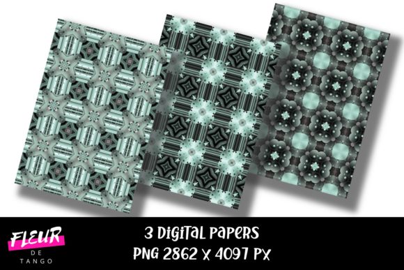 Geometric Digital Papers V.56: A Versatile Design Resource for Modern Creatives