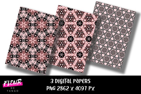 Geometric Digital Papers V.65: A Strategic Tool for Creative and Professional Projects