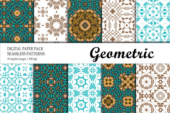 Wallpaper Geometric Green Red Green Gold: A Versatile Design for Creative Projects